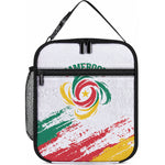 Cameroon Les Lionnes Indomptables Football Lunch Bag Toghu Pattern