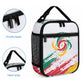 Cameroon Les Lionnes Indomptables Football Lunch Bag Toghu Pattern