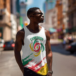 Cameroon Les Lionnes Indomptables Football Custom Men Tank Top Toghu Pattern