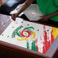 Cameroon Les Lionnes Indomptables Football Puzzle Toghu Pattern