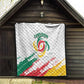 Cameroon Les Lionnes Indomptables Football Quilt Toghu Pattern