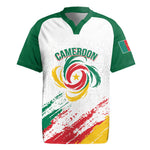 Cameroon Les Lionnes Indomptables Football Custom Rugby Jersey Toghu Pattern