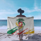 Cameroon Les Lionnes Indomptables Football Sarong Toghu Pattern