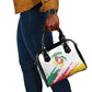 Cameroon Les Lionnes Indomptables Football Shoulder Handbag Toghu Pattern