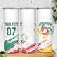 Cameroon Les Lionnes Indomptables Football Custom Skinny Tumbler Toghu Pattern