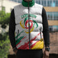 Cameroon Les Lionnes Indomptables Football Custom Sleeveless Puffer Jacket Toghu Pattern