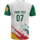 Cameroon Les Lionnes Indomptables Football Custom T shirt Toghu Pattern
