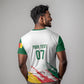 Cameroon Les Lionnes Indomptables Football Custom T shirt Toghu Pattern
