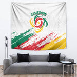 Cameroon Les Lionnes Indomptables Football Tapestry Toghu Pattern