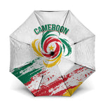 Cameroon Les Lionnes Indomptables Football Umbrella Toghu Pattern