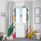 Cameroon Les Lionnes Indomptables Football Window Curtain Toghu Pattern