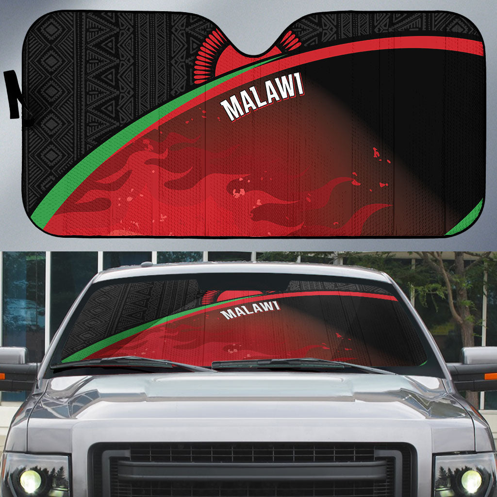 Malawi Football Blazing Fires Auto Sun Shade Scorchers Fighting