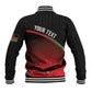 Malawi Football Personalized Blazing Fires Baseball Jacket Scorchers Fighting