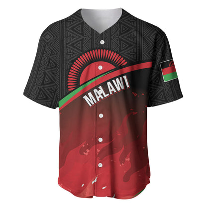 Malawi Football Personalized Blazing Fires Baseball Jersey Scorchers Fighting