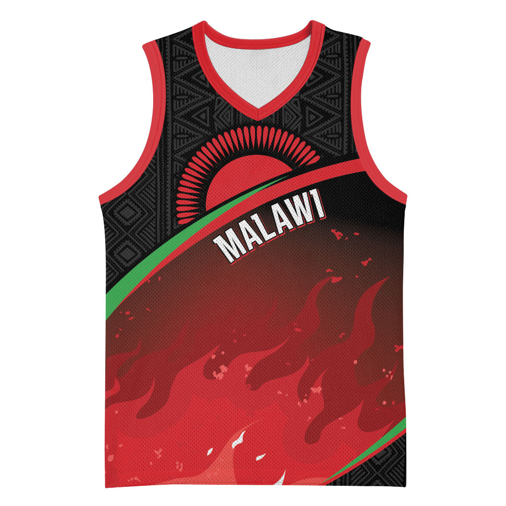Malawi Football Personalized Blazing Fires Basketball Jersey Scorchers Fighting