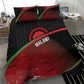 Malawi Football Blazing Fires Bedding Set Scorchers Fighting
