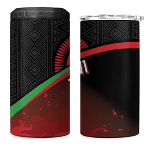 Malawi Football Blazing Fires 4 in 1 Can Cooler Tumbler Scorchers Fighting