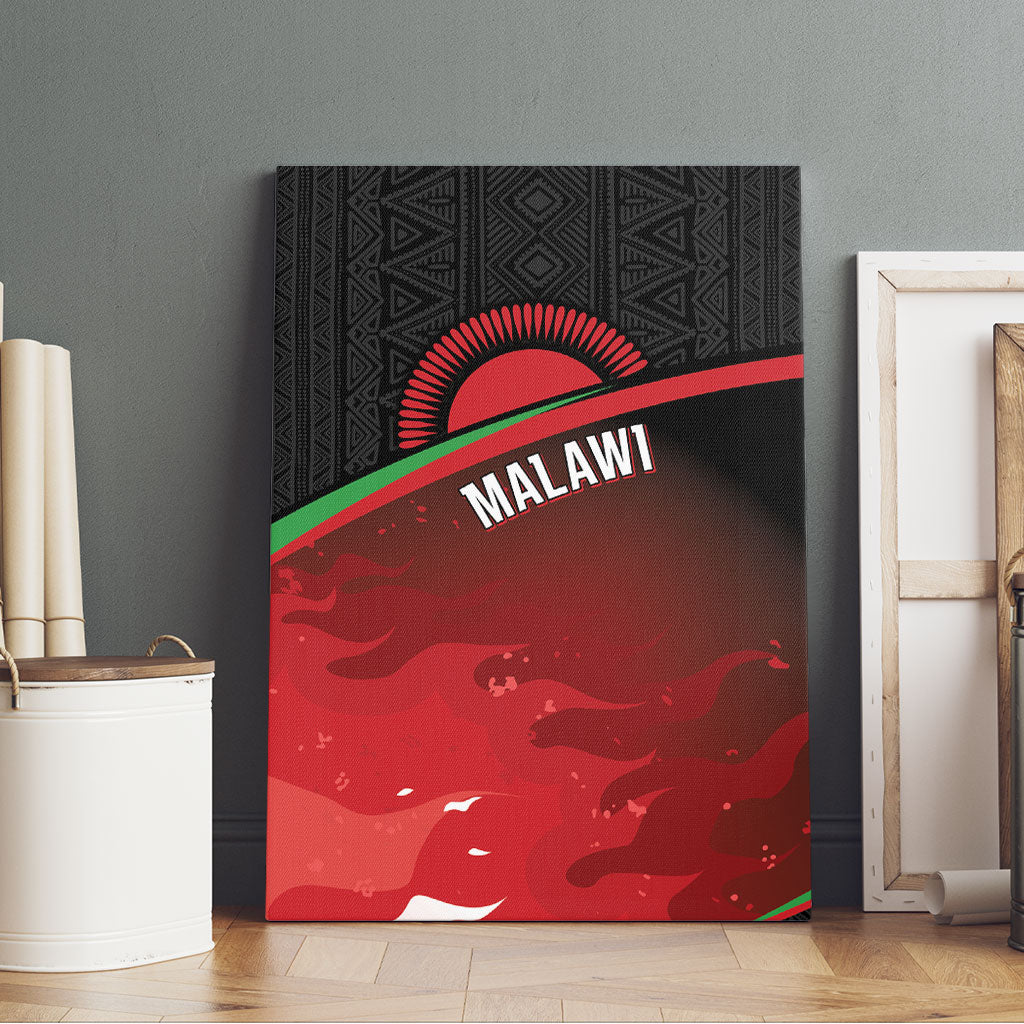 Malawi Football Blazing Fires Canvas Wall Art Scorchers Fighting