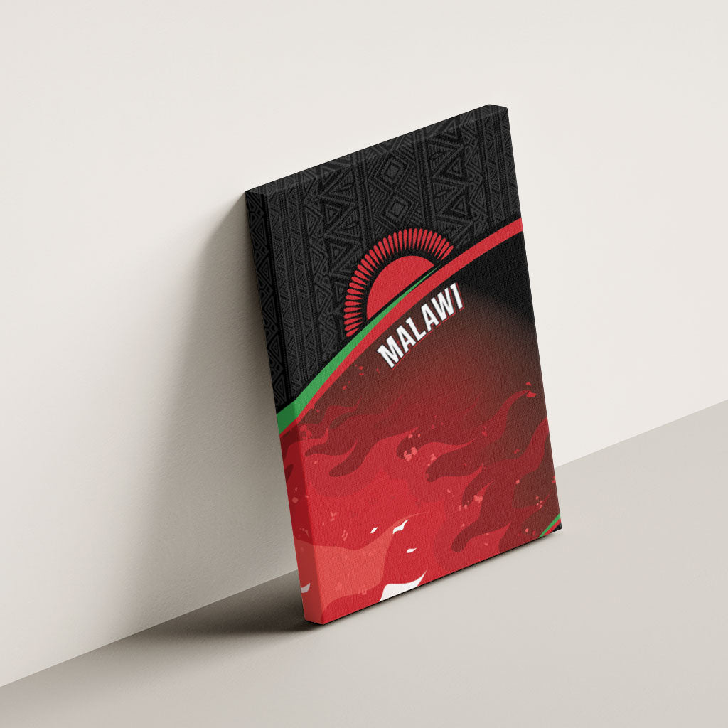 Malawi Football Blazing Fires Canvas Wall Art Scorchers Fighting