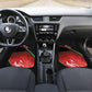 Malawi Football Personalized Blazing Fires Car Mats Scorchers Fighting