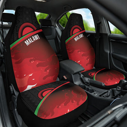 Malawi Football Blazing Fires Car Seat Cover Scorchers Fighting