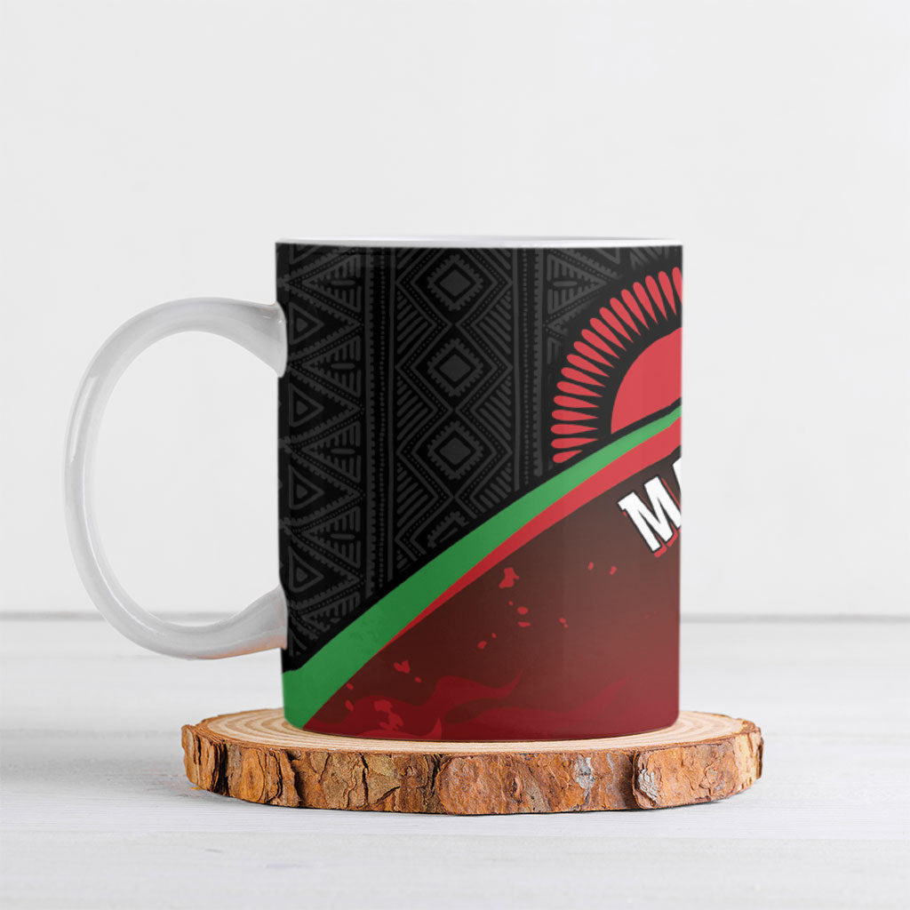 Malawi Football Blazing Fires Ceramic Mug Scorchers Fighting
