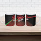 Malawi Football Blazing Fires Ceramic Mug Scorchers Fighting