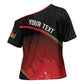 Malawi Football Personalized Blazing Fires Cross Shoulder Shirt Scorchers Fighting