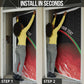 Malawi Football Personalized Blazing Fires Door Cover Scorchers Fighting