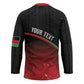 Malawi Football Personalized Blazing Fires Hockey Jersey Scorchers Fighting