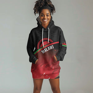 Malawi Football Personalized Blazing Fires Hoodie Dress Scorchers Fighting