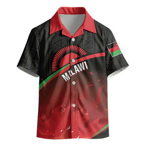 Malawi Football Personalized Blazing Fires Kid Hawaiian Shirt Scorchers Fighting