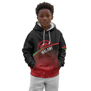 Malawi Football Personalized Blazing Fires Kid Hoodie Scorchers Fighting