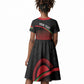 Malawi Football Personalized Blazing Fires Kid Short Sleeve Dress Scorchers Fighting