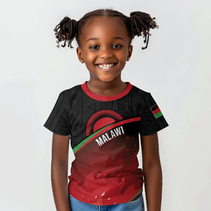 Malawi Football Personalized Blazing Fires Kid T shirt Scorchers Fighting