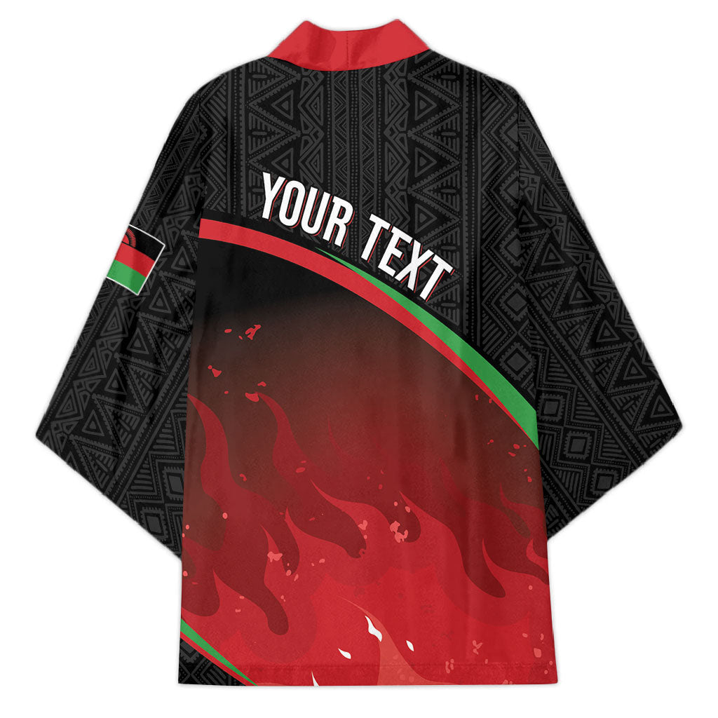 Malawi Football Personalized Blazing Fires Kimono Scorchers Fighting