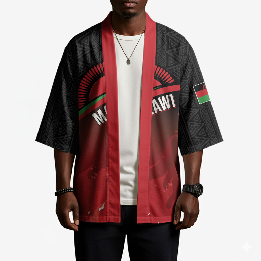 Malawi Football Personalized Blazing Fires Kimono Scorchers Fighting