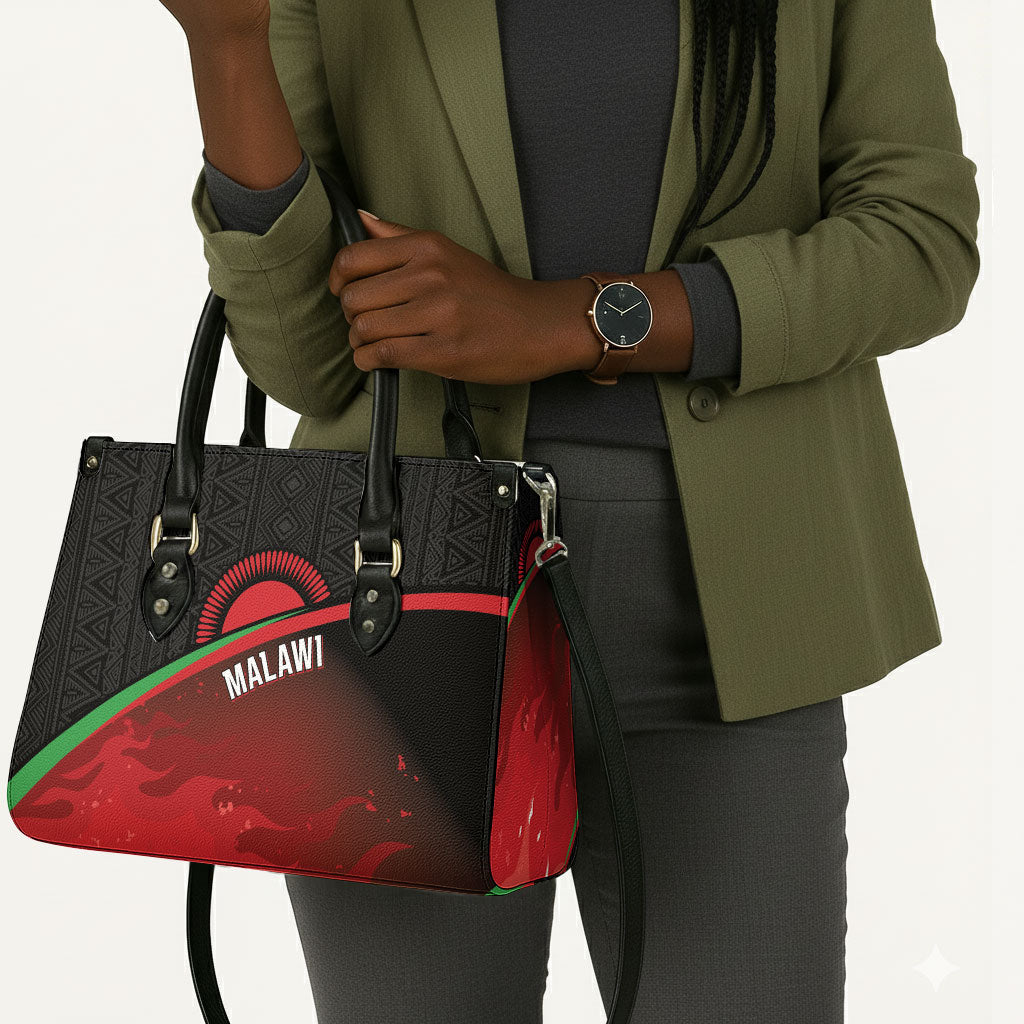 Malawi Football Blazing Fires Leather Bag Scorchers Fighting