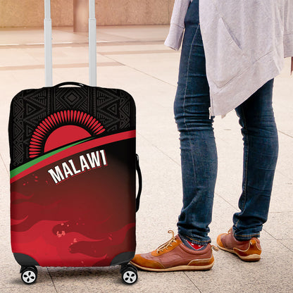 Malawi Football Blazing Fires Luggage Cover Scorchers Fighting