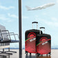 Malawi Football Blazing Fires Luggage Cover Scorchers Fighting
