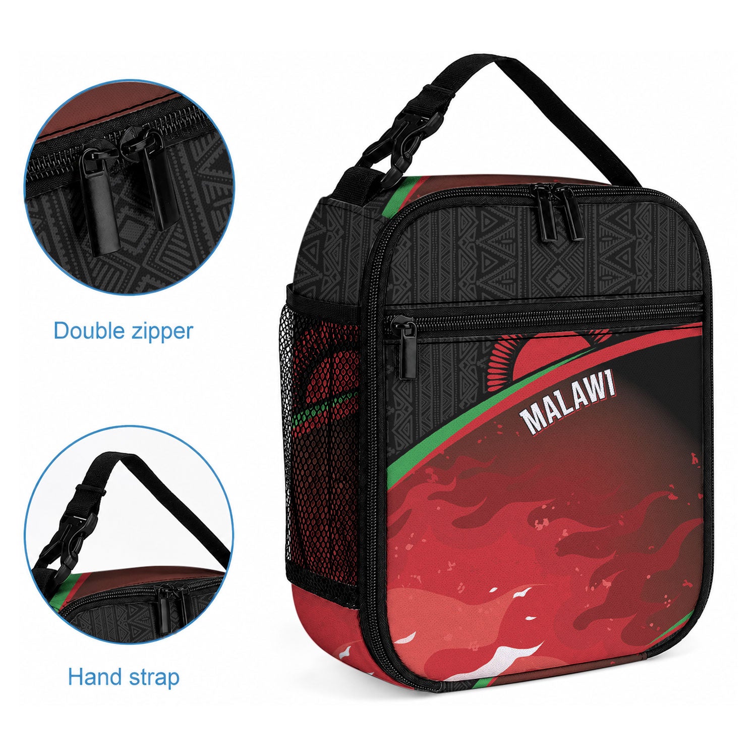 Malawi Football Blazing Fires Lunch Bag Scorchers Fighting