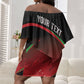 Malawi Football Personalized Blazing Fires Off Shoulder Short Dress Scorchers Fighting