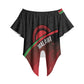 Malawi Football Personalized Blazing Fires Off Shoulder Wrap Waist Top Scorchers Fighting