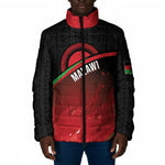 Malawi Football Personalized Blazing Fires Padded Jacket Scorchers Fighting