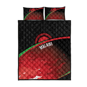 Malawi Football Blazing Fires Quilt Bed Set Scorchers Fighting