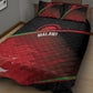 Malawi Football Blazing Fires Quilt Bed Set Scorchers Fighting