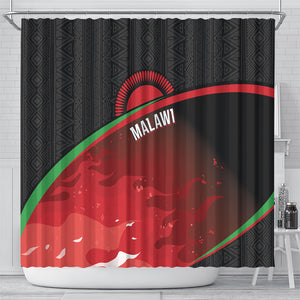 Malawi Football Blazing Fires Shower Curtain Scorchers Fighting