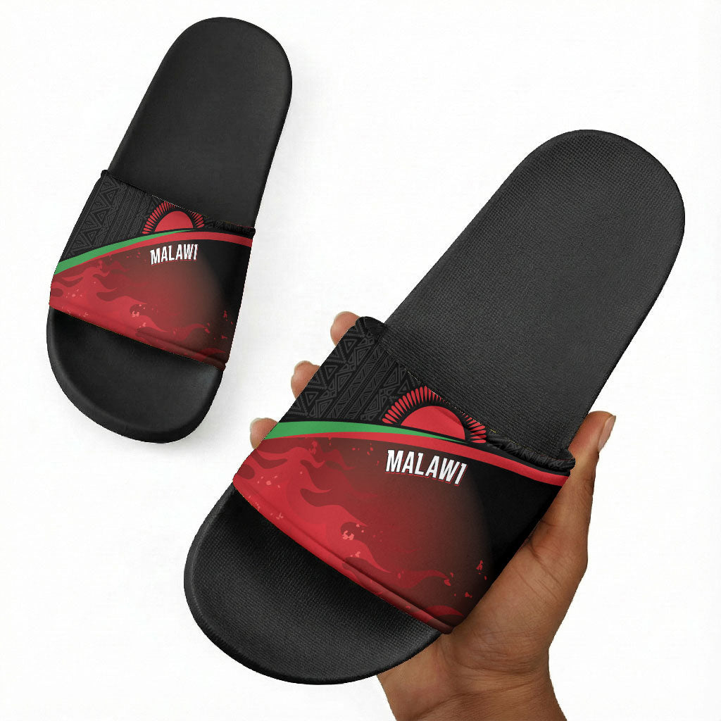 Malawi Football Blazing Fires Slide Sandals Scorchers Fighting