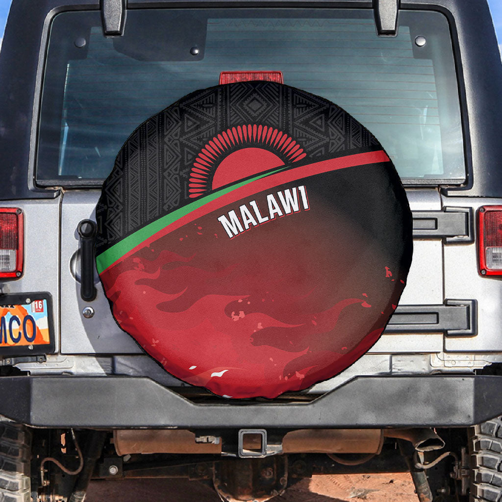 Malawi Football Blazing Fires Spare Tire Cover Scorchers Fighting