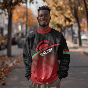 Malawi Football Personalized Blazing Fires Sweatshirt Scorchers Fighting